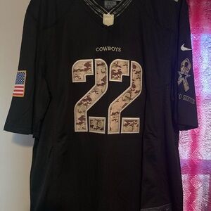 E.SMITH Camo Cowboys Jersey